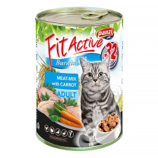Panzi állateledel konzerv panzi fitactive felnőtt macskának hús-mix 415 g 308944 macskaeledel
