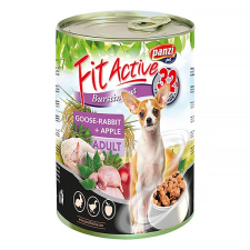 Panzi Állateledel konzerv PANZI FitActive kutyának liba- és nyúlhússal, almával 415 g kutyaeledel