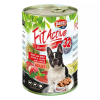 Panzi Állateledel konzerv PANZI FitActive kutyának (marha, bárány, máj) 1240g