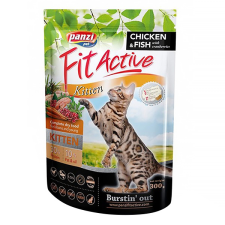 Panzi állateledel száraz panzi fitactive kitten kölyök, vemhes és szoptatós macskák számára 300 g 309019 macskaeledel