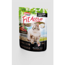 Panzi | Fit Active | Hairball | Felnőtt macskáknak | Száraztáp | Hal, baromfi - 300 g macskaeledel