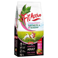 Panzi | FitActive | PURE Hypoallergenic | Felnőtt kutyáknak | Száraztáp | Lazac és csipkebogyó - 12 kg kutyaeledel