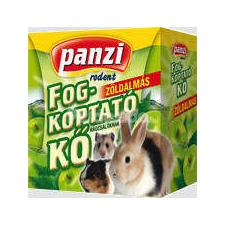  Panzi fogkoptató kő - zöldalmás vitamin, táplálékkiegészítő rágcsálóknak
