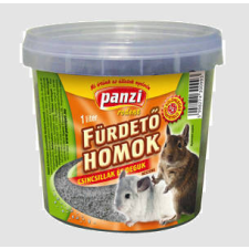 Panzi Fürdető homok - Csincsillák és Deguk részére (vödrös) 1kg rágcsáló felszerelés