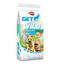 Panzi | Get Wild | Sensitive | Kölyök kutyáknak | Száraztáp | Csirke és búzamentes | Bárány - 15 kg kutyaeledel