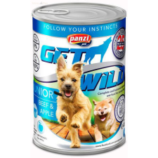 Panzi GetWild kutyának konzerv 415 g Puppy marha+alma kutyaeledel