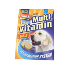Panzi multivitamin tabletta kutyáknak-100db vitamin, táplálékkiegészítő kutyáknak