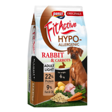 Panzi | Originals Hypoallergenic | Light | Felnőtt kutyáknak | Száraztáp | Nyúl és répa - 4 kg kutyaeledel
