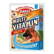 Panzi Panzi - Cani-tab kutya vitamin 100 db-os multivitamin vitamin, táplálékkiegészítő kutyáknak