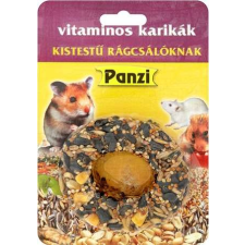 Panzi Panzi vitaminos karikák kistestű rágcsálóknak 70 g rágcsáló eledel