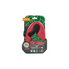 Panzi Pet FitActive Automata póráz szalagos piros 5m (M) nyakörv, póráz, hám kutyáknak
