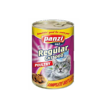 Panzi | Regular | Felnőtt macskáknak | Konzerv | Szárnyas - 415 g macskaeledel
