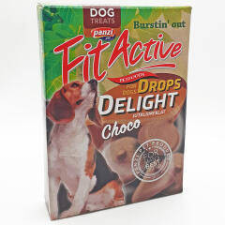 Panzi Snack FitActive Drops Delight - jutalomfalat (csoki) kutyák részére (70g) jutalomfalat kutyáknak