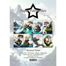 Paper Favourites Scrapbook papírkészlet A5 - Mystical Natur - Paper Pack (24 ív) decoupage papír