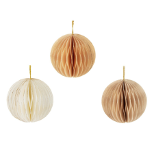 Papír lampion gömb mix 8cm dekorációs kellék