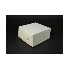  Papír süteményes tortás doboz egyben fedeles 20x20x10 cm sütés és főzés