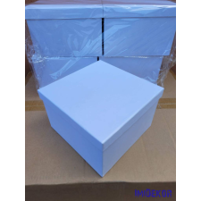  Papírdoboz kocka 20x20x13cm - Fehér dekorációs kellék