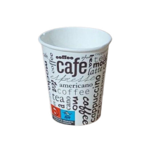 Papírpohár mintás - 80mm 240ml party kellék