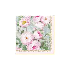  Papírszalvéta 33x33cm,20db-os,Roses in Bloom konyhai eszköz