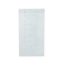 Papírtasak ablak nélküli 0,5 kg-os 120+45x220mm fehér papírárú, csomagoló és tárolóeszköz