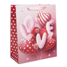 Papírtasak love lufi 18*23 party kellék