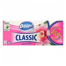  Papírzsebkendő OOOPS! Classic Lótuszvirág 3 rétegű 90 darabos higiéniai papíráru