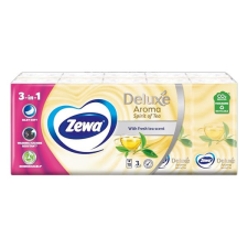  Papírzsebkendő ZEWA Deluxe Spirit of Tea 3 rétegű 10x10 darabos higiéniai papíráru