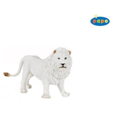 Papo fehér hím oroszlán 50074 játékfigura