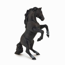 Papo fekete ló figura játékfigura