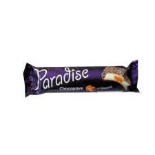 Paradise tejbevonó+kókuszresz.mártott keksz habcukor és karamell csokoládé és édesség