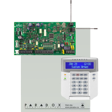 Paradox MG5050+ 32 zónás rádiós központ K32LCD+ kezelővel és fémdobozzal biztonságtechnikai eszköz