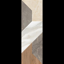 Paradyz Blend 29,8x89,8cm vegyes színű strukturált fényes fali csempe csempe