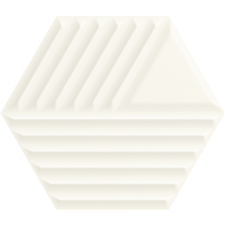 Paradyz My Way WOODSKIN Bianco Hexsagon STR C 19,8x17,1 Csempe csempe