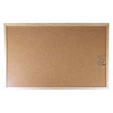 Parafatábla 30x40 cm fakeretes parafa tábla 40x30 cm fa kerettel térkép