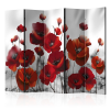 Paraván - Poppies in the Moonlight II [Room Dividers] 225x172