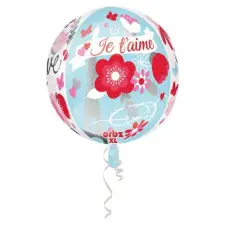 Paris, Párizs Gömb fólia lufi 38*40 cm party kellék