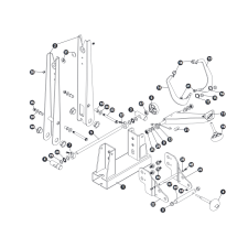 Park Tool TS4 centírállványhoz tengely kerékpáros kerékpár és kerékpáros felszerelés