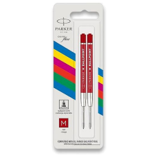 Parker QuinkFlow M, piros, 2 db tollbetét