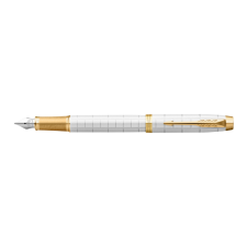 Parker Töltőtoll PARKER ROYAL IM PREMIUM GYÖNGYHÁZFEHÉR CIZELLÁLT, ARANY KLIPSZ 2143649 toll
