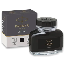 Parker üveges tinta, tartós, fekete ecset, festék