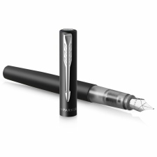 Parker Vector XL Kupakos töltőtoll metál fekete - M / Kék (2159744) toll