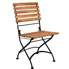 PARKLIFE összecsukható szék natúr-fekete, 2 db kerti bútor