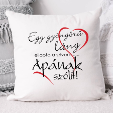 Párna apáknak - Ajándék apák napjára lakástextília