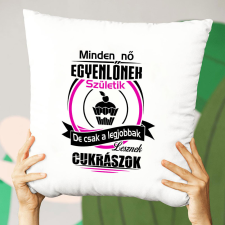 Párna cukrászoknak - Ajándék cukrászoknak lakástextília