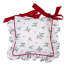 Párnahuzat kötős 40x40cm, pamut, Holly Christmas lakástextília