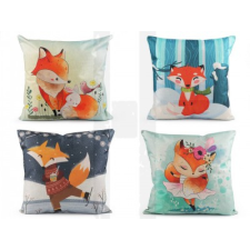  Párnahuzat róka - 45x45 cm lakástextília