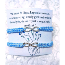 PÁROS ANYA- LÁNYA INFINITY KARKÖTŐ - IDÉZETES KÁRTYÁVAL karkötő