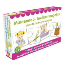  Párosító puzzle - fejlesztő játék-Mindennapi tevékenységeink (Dohi) puzzle, kirakós
