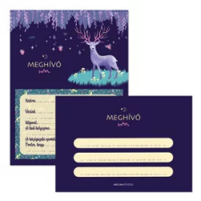  Parti meghívó borítékkal - többféle party kellék