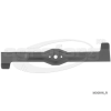 Partner Fűnyíró kés Partner P6562E 617mm, 19.2mm, 3 furatos, utángyártott